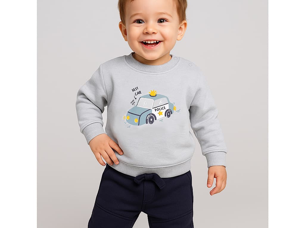 بلوز شلوار توکرکی نوزادی با طرح Arizhe از برند پاپو PAPO