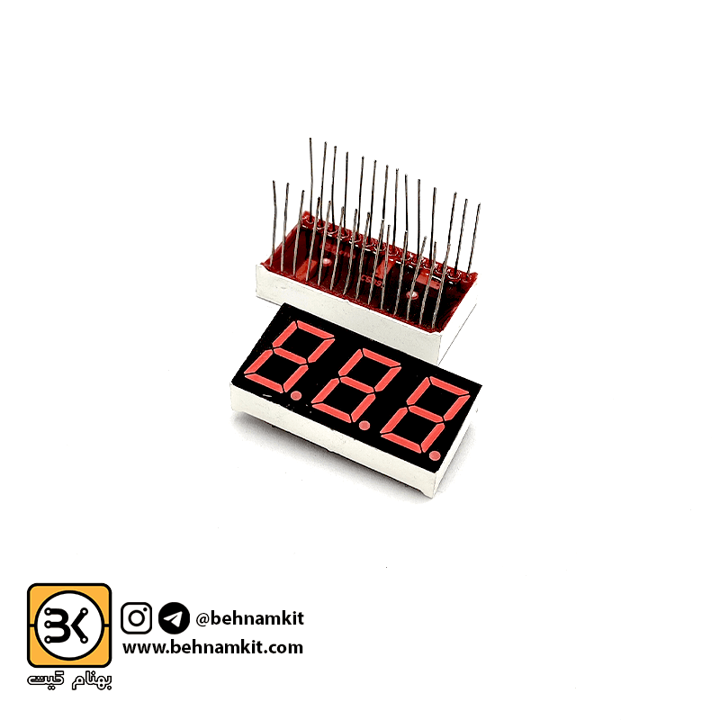 سون‌ سگمنت‌ آند 3 رقم، (s3.8×1.9Cm)