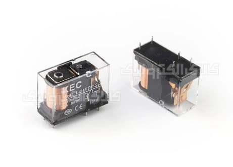 رله کتابی شیشه ای 24 ولت 1 کنتاکت 10 آمپر KEC | TRA1L-24VDC-S-Z