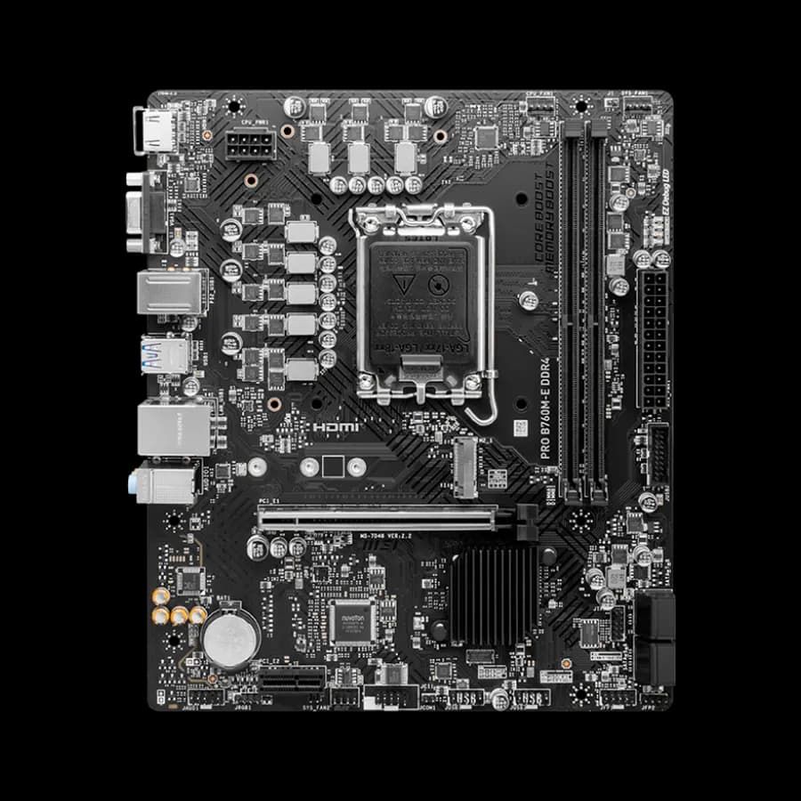 مادربرد ام اس آی مدل PRO B760M-E DDR4