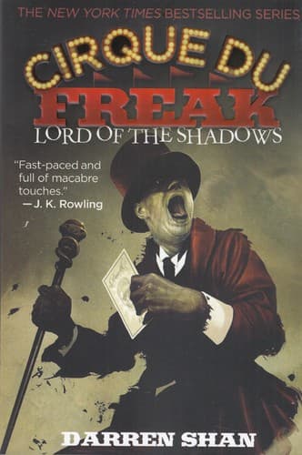 کتاب CIRQUE DU FREAK 11- Lord of The shadows ارباب سایه ها نشر معیار علم