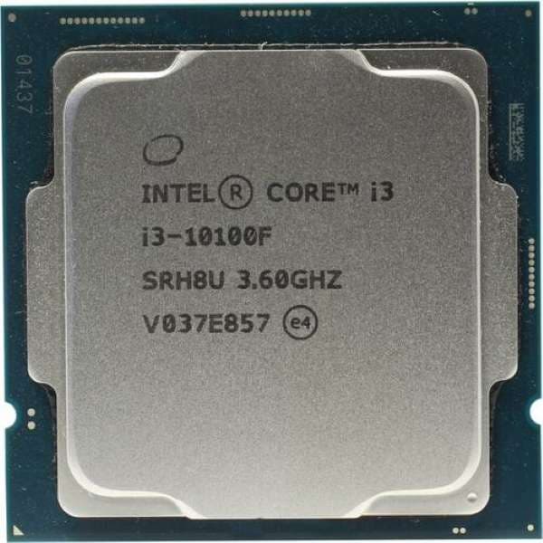پردازنده مرکزی اینتل مدل Core i3 10100F باکس