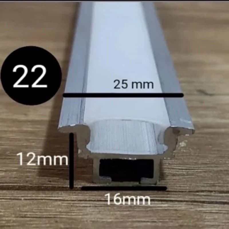 قاب لاینر نوری کد ۲۲ رویه ۲۵ میل ارتفاع ۱۲ میل