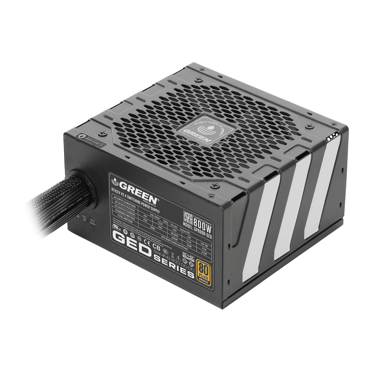 پاور کامپیوتر گرین مدل GP800 GED