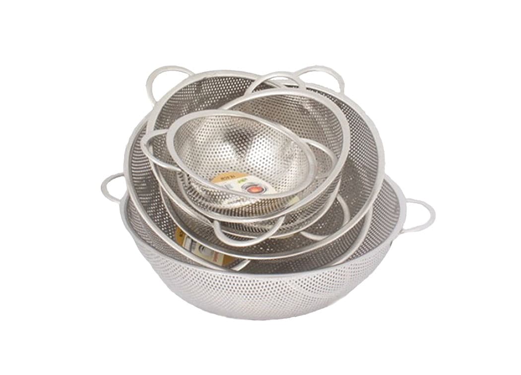 سرویس سبد آبکش استیل دسته دار