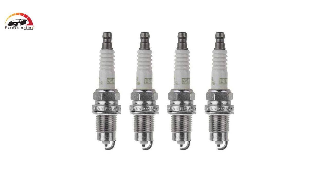 شمع دو پلاتین KLG پایه گاز سوز