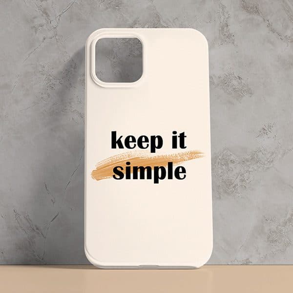 قاب گوشی موبایل طرح انگیزشی مناسب برای چاپ کد CAA188-C