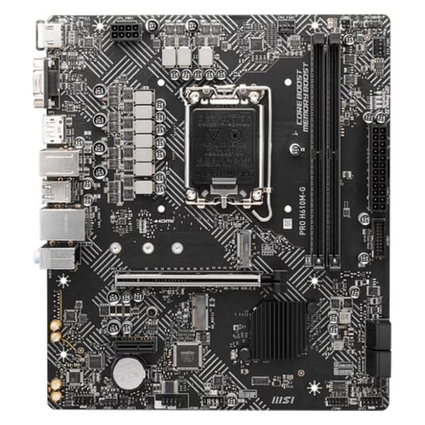 مادربرد ام اس آی مدل PRO H610M-G D5