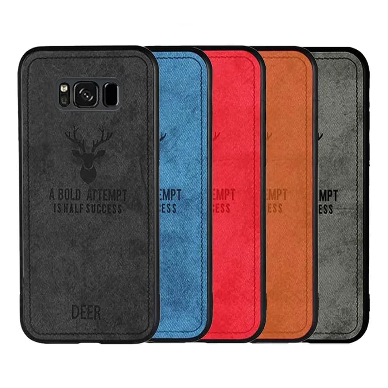 قاب پارچه ای گوزنی گوشی سامسونگ S8