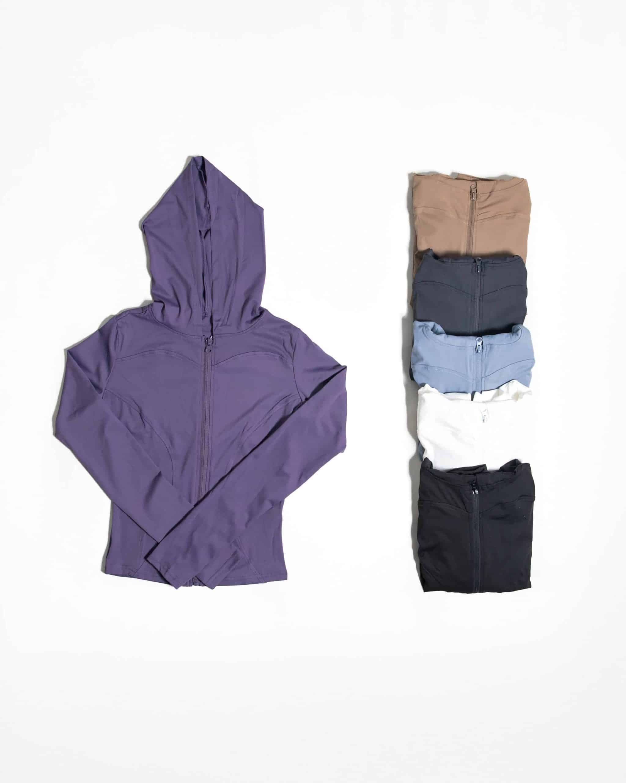 بلوز فینگر دار کلاهدار 140043