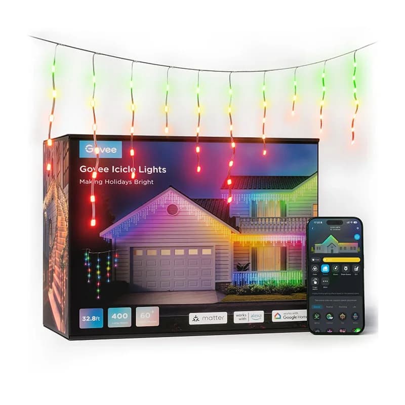 ریسه هوشمند قندیلی 10 متری گووی Govee Icicle Ligths H70D1