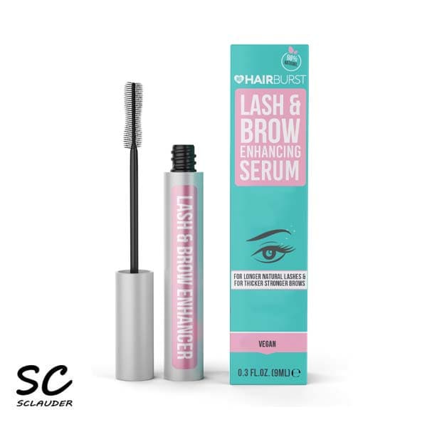 سرم تقویت و رشد مجدد مژه و ابروی هیربرست hairburst حجم 9 میلی لیتر