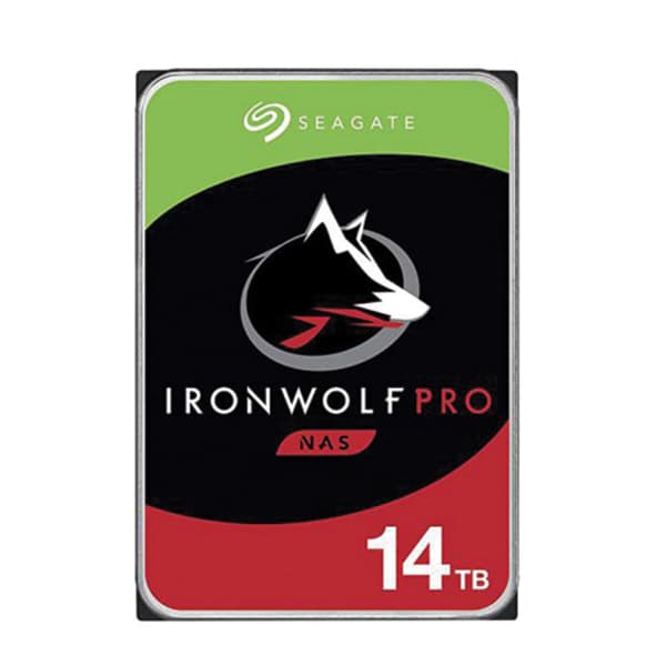 هارد اینترنال سیگیت مدل ST14000NE0008 IronWolf PRO باظرفیت 14 ترابایت