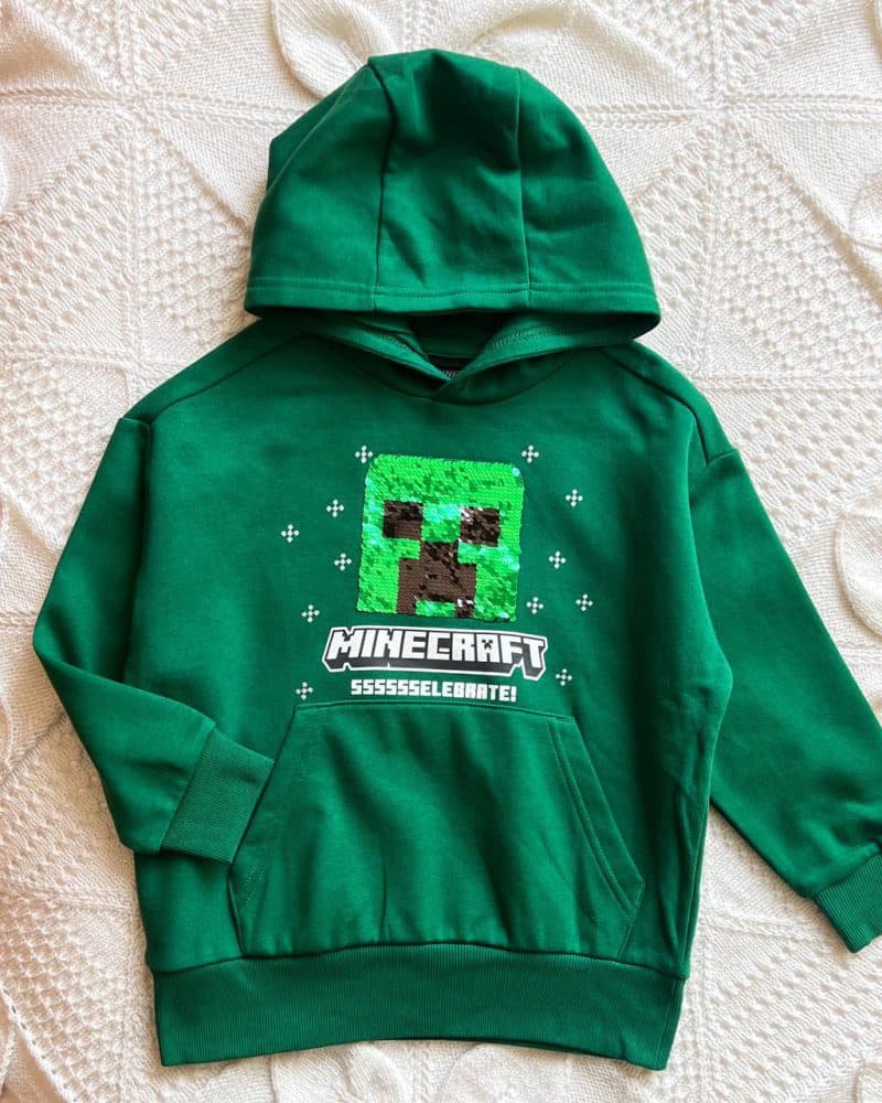 هودی داخل پنبه ای ماینکرفت F&F