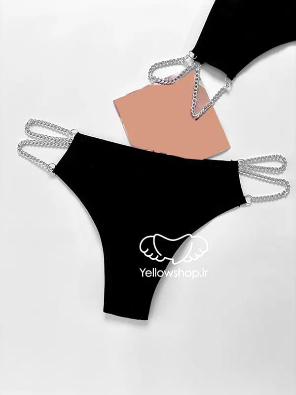 شورت لامبادا فانتزی نخی بغل زنجیری زنانه کد 22312