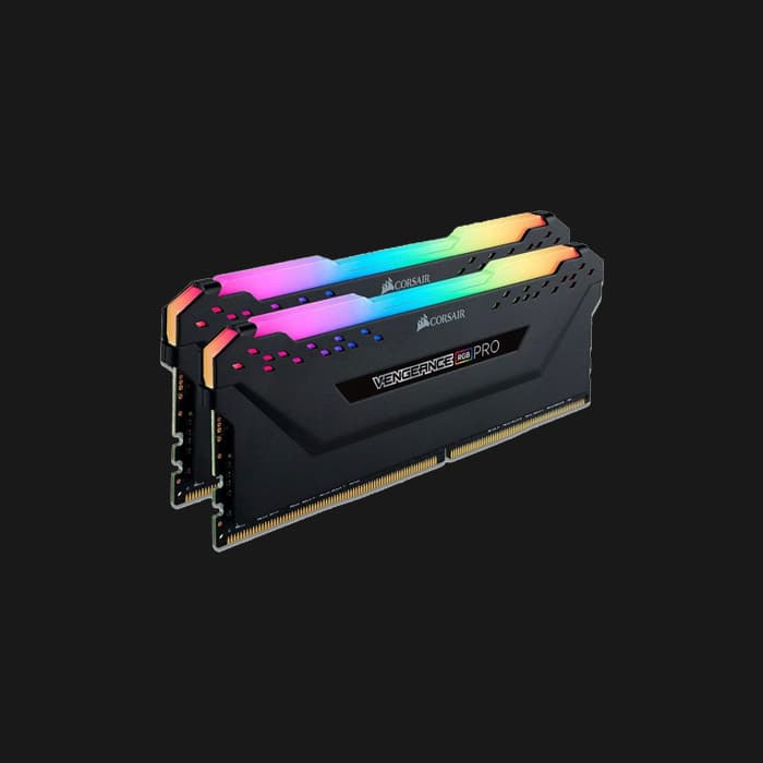 رم کورسیر VENGEANCE RGB 64GB (2x32GB)3200MHz DDR4
