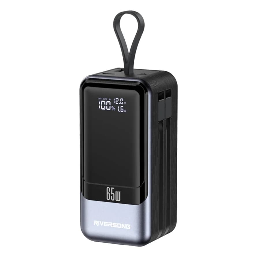 پاوربانک ریورسانگ مدل PHANTOM 65S ظرفیت ۲۰۰۰۰ میلی‌آمپر ساعت