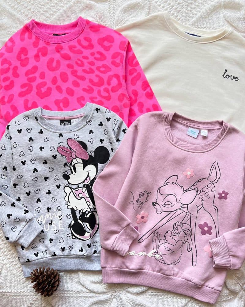 بلوز دورس و داخل پنبه ای مینی موس ، پلنگی ، آهو