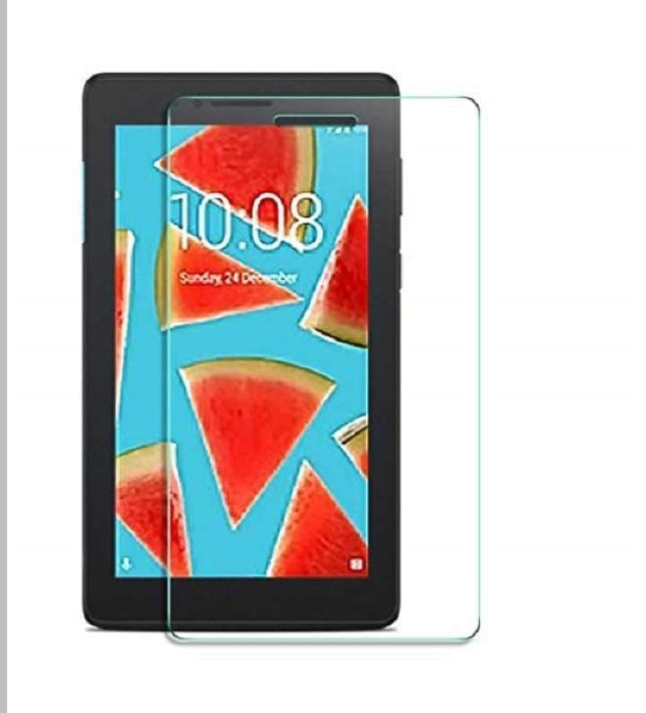 گلس تبلت lenovo 7104 Tab E7 بی رنگ و شفاف یا محافظ صفحه نمایش شیشه ای تبلت Glass Lenovo 7104 Tab E7