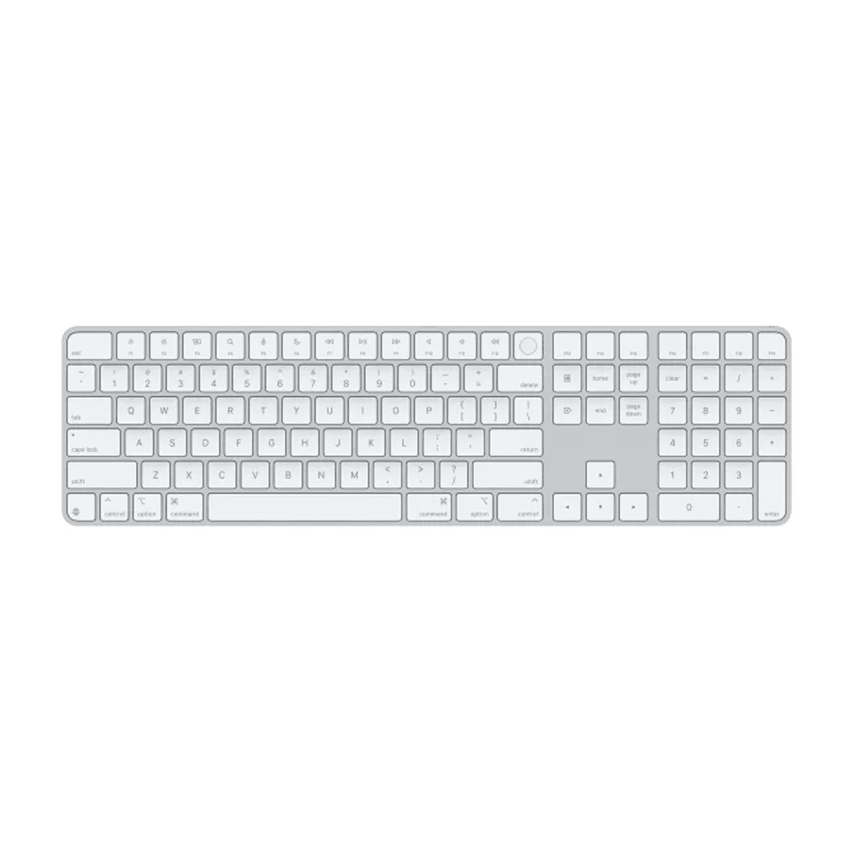 کیبورد بیسیم اپل مدل Magic Keyboard Numeric with Touch ID-رنگ مشکی