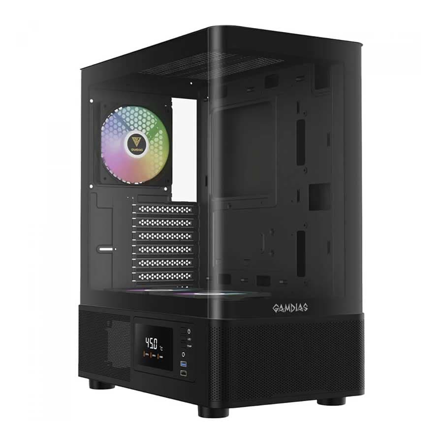 کیس گیم دیاس مدل ATLAS E2 CG BLACK