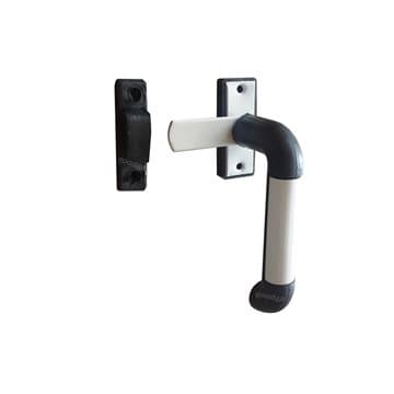 دستگیره آلومینیوم گرد نقره ای پارمیس - ناموجود