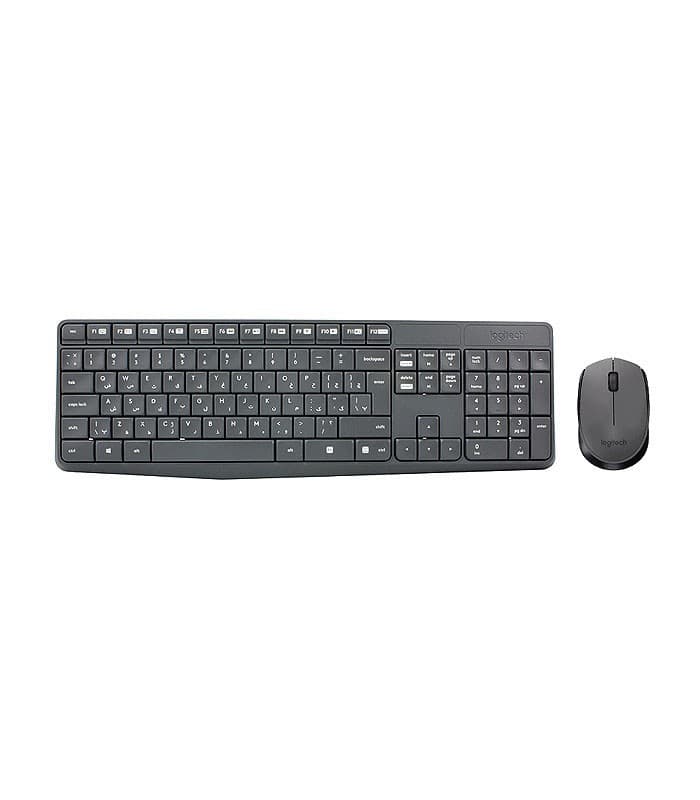کیبورد و ماوس بی سیم لاجیتک LOGITECH MK235