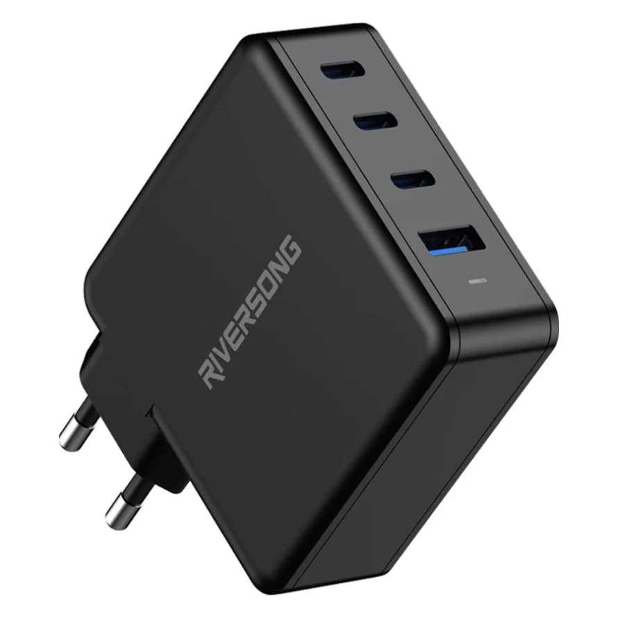 شارژر دیواری 100 وات چهار پورت ریورسانگ مدل PowerKub G100