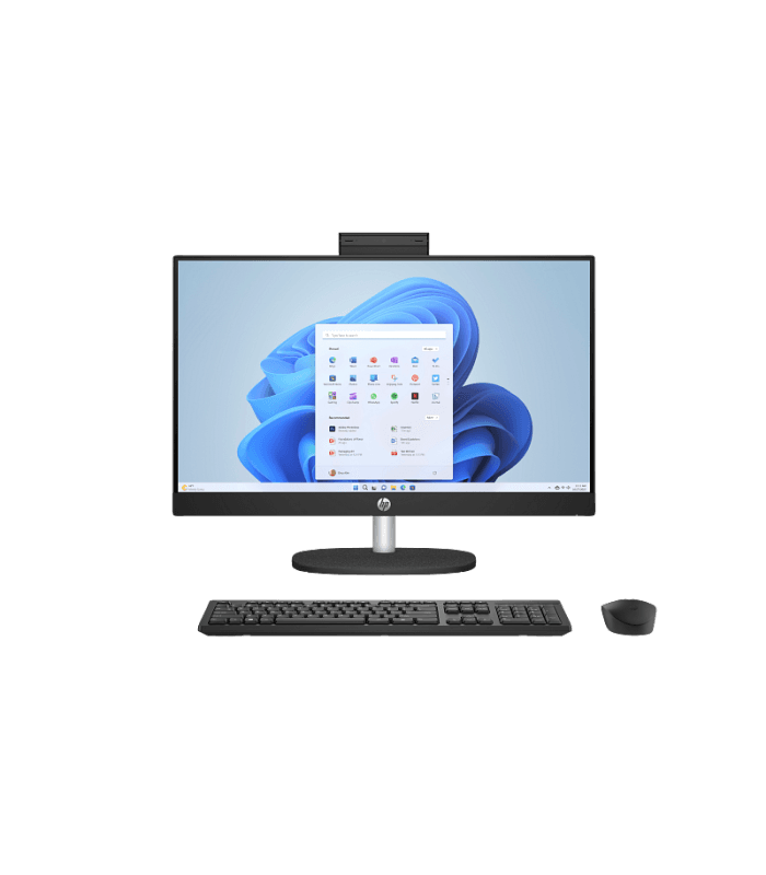 کامپیوتر همه کاره 23.8 اینچی لمسی اچ پی مدل All In One HP CR0126NH - B - i7 1355U - 16GB DDR4 - 512GB SSD - Intel - Touch