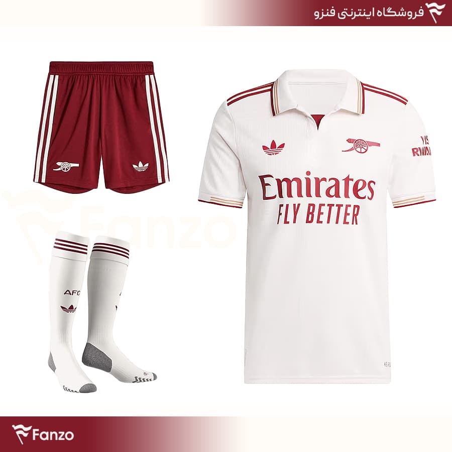 کیت سوم آرسنال 2026-2025