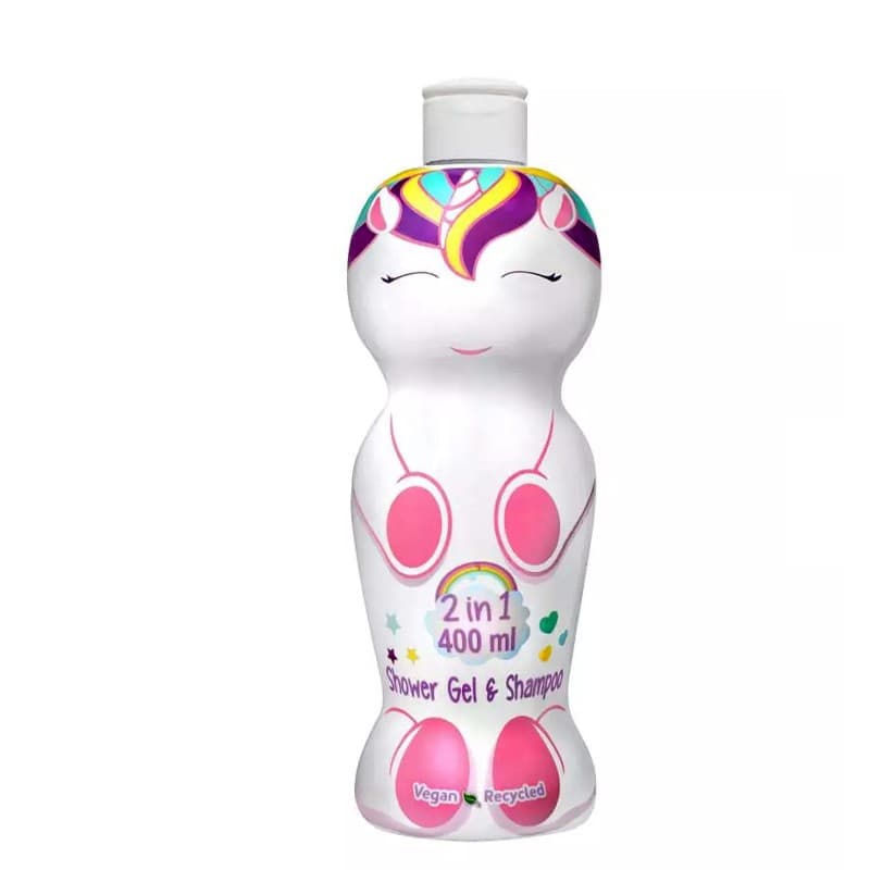 شامپو ایر وال سر و بدن کودک مدل Unicorn (اسب تک‌شاخ) 400 میل