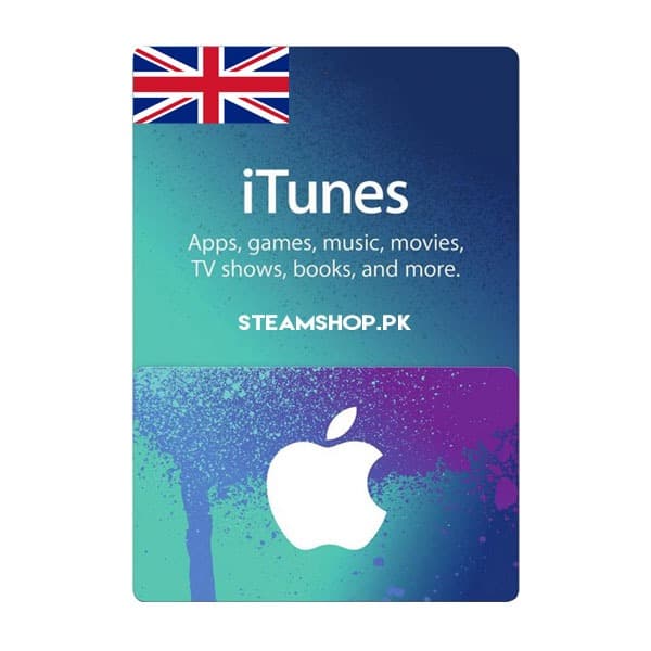 گیفت کارت اپل 7£ انگلیس Apple iTunes Gift Card