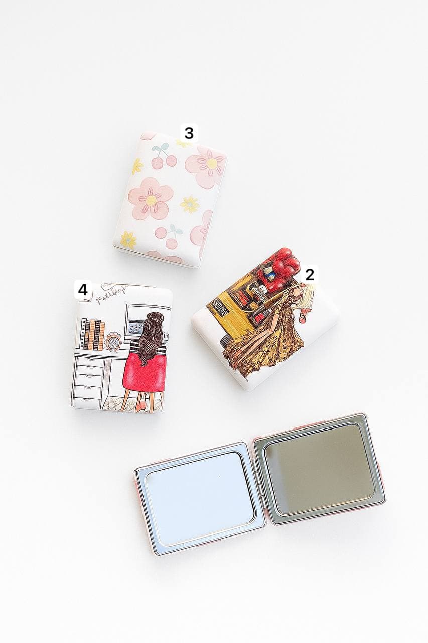 آیینه جیبی چرمی وارداتی