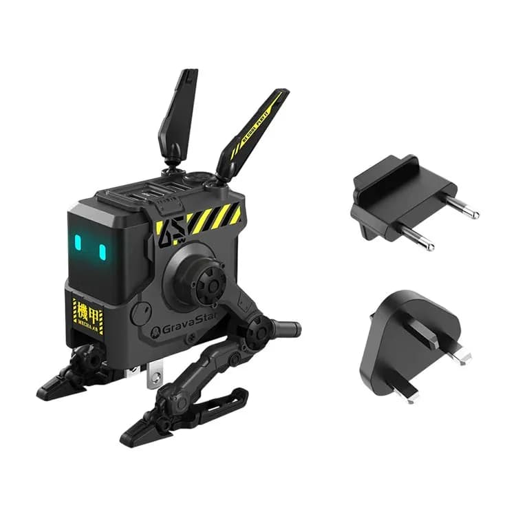 شارژر آداپتور 65 وات گراواستار GravaStar Alpha65 Fast Wall Charger - سفید