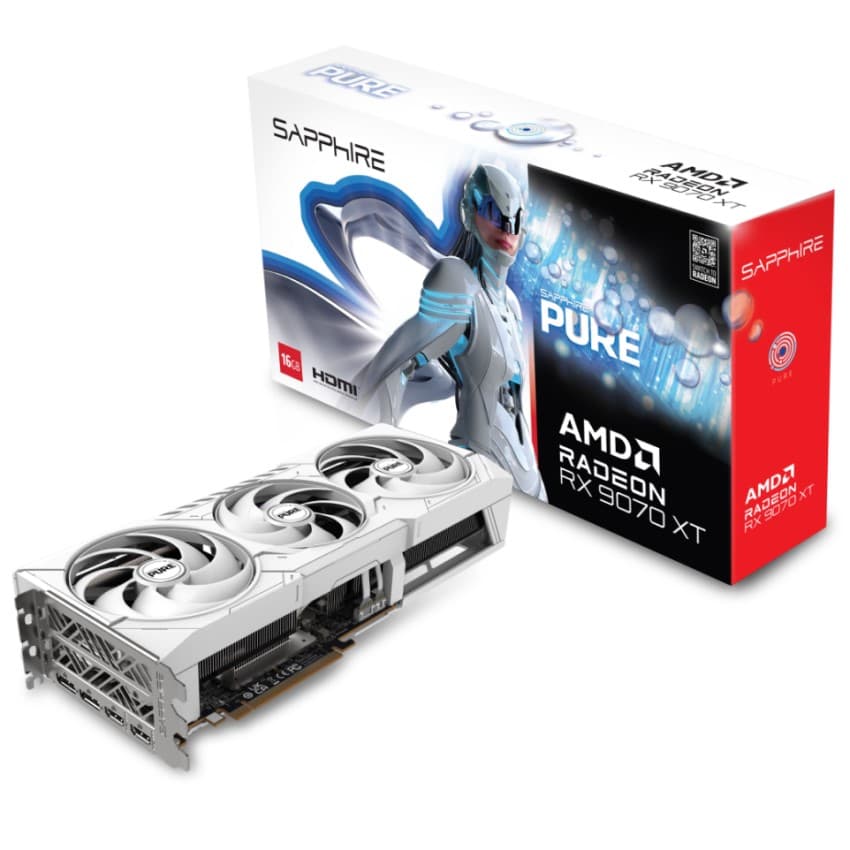 کارت گرافیک سافایر مدل Pure Radeon RX 9070 XT OC 16GB