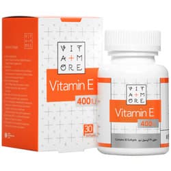 سافت ژل ویتامین ای 400 ویتامور 30 عددی | تامین ویتامین ای و آنتی اکسیدان قوی