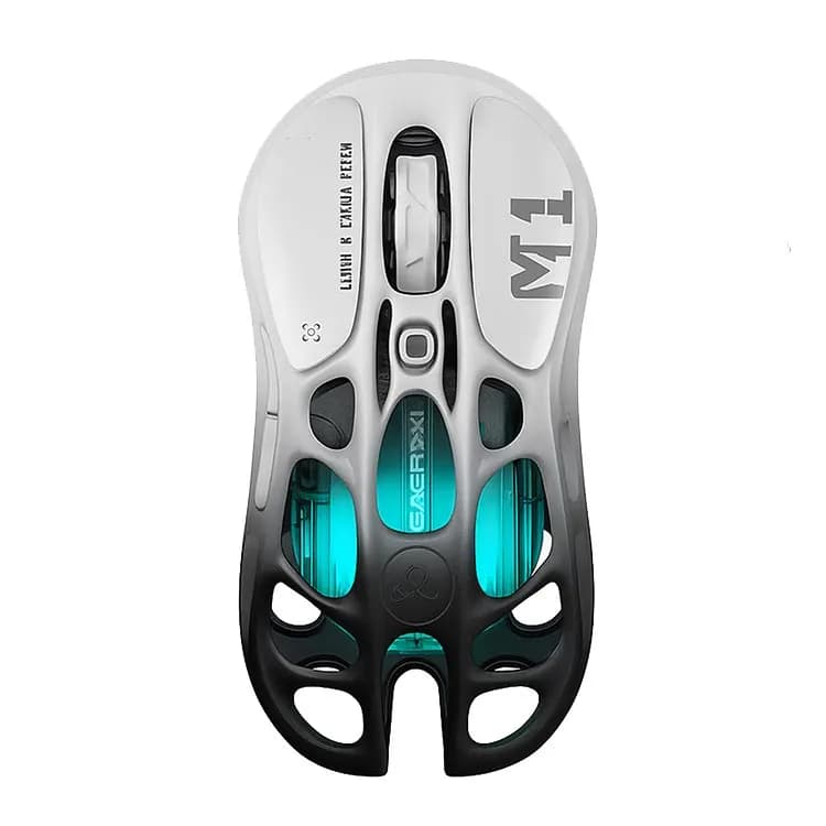 ماوس بی سیم گیمینگ گراواستار GravaStar Mercury M1 Pro Wireless - خاکستری