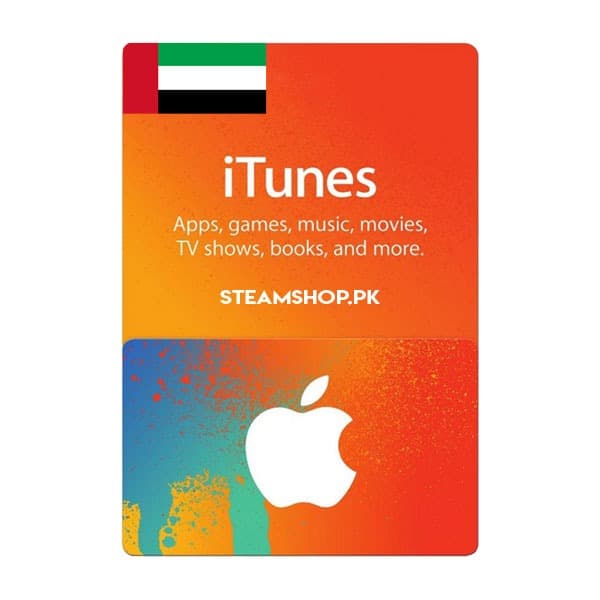 گیفت کارت اپل 250درهم Apple iTunes Gift Card