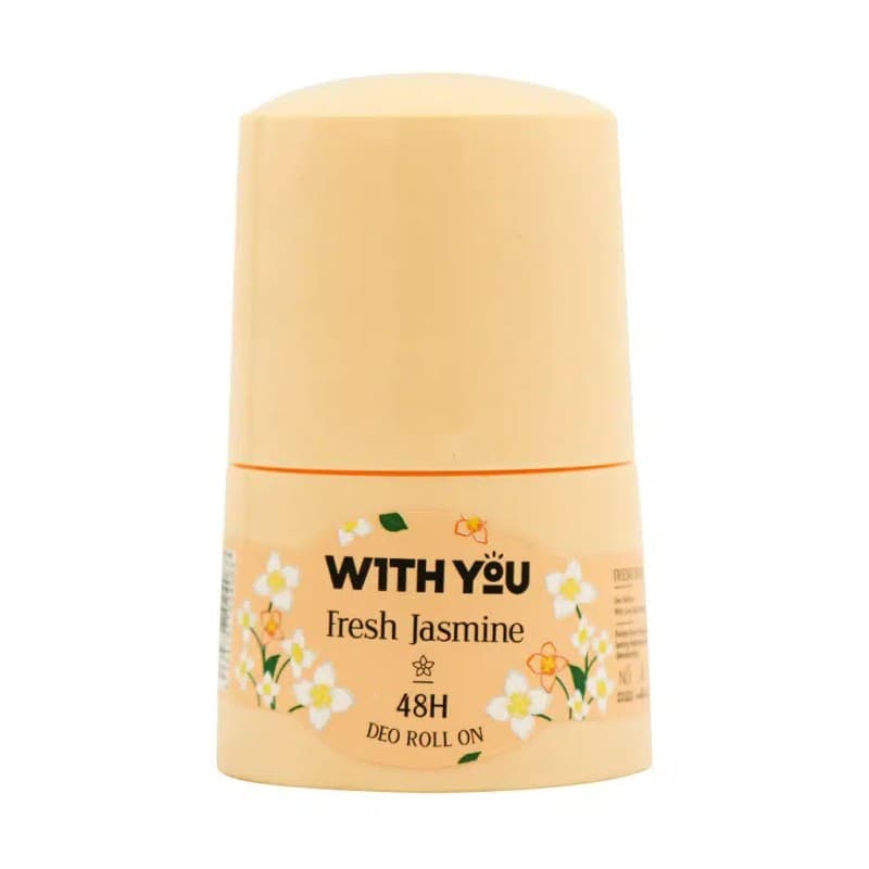 رول دئودورانت ویت یو مدل Fresh Jasmine حجم 50 میل