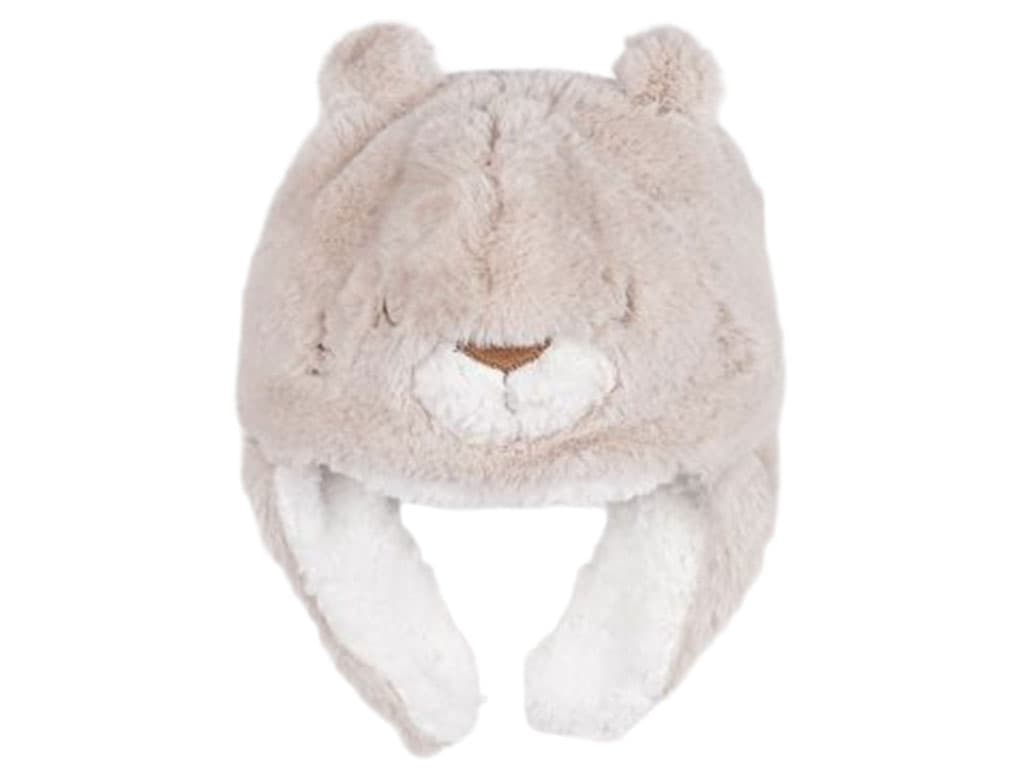 کلاه زمستانی نوزادی زیرگردنی طرح miran پاپو papo