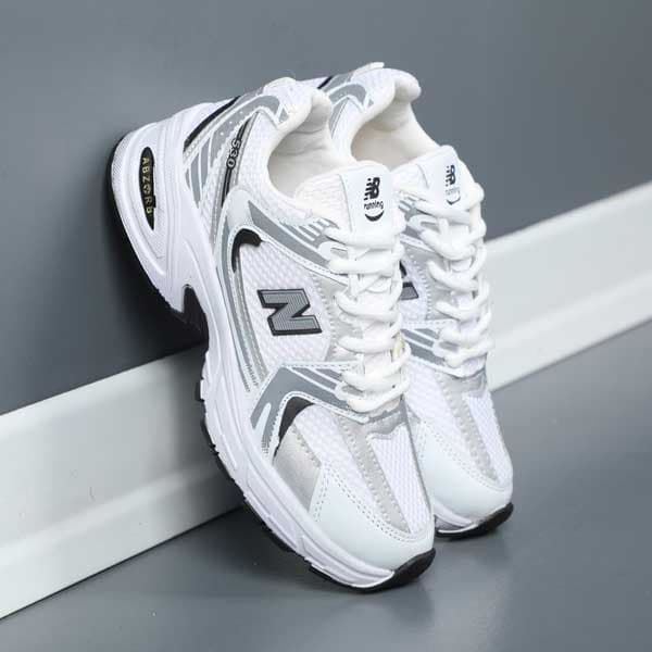 کتونی اسپرت نیوبالانس 530 سفید نقره ای SOLO