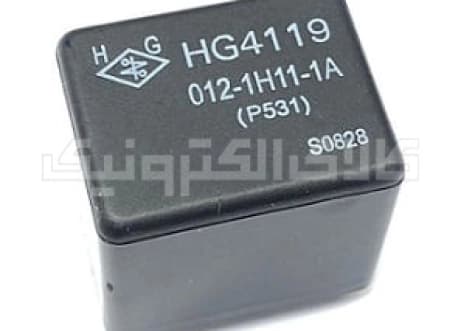 رله خودرویی 12 ولت 1 کنتاکت 40 آمپر 6 پین CHINA | HG4119-12VDC