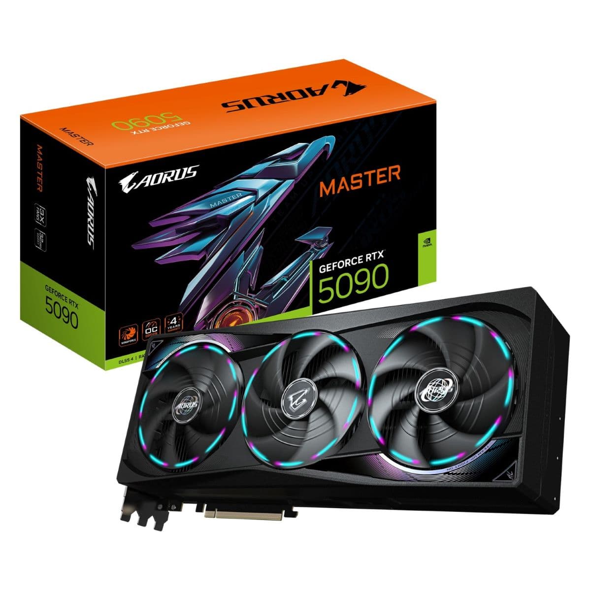 کارت گرافیک گیگابایت مدل AORUS GeForce RTX 5090 MASTER 32G