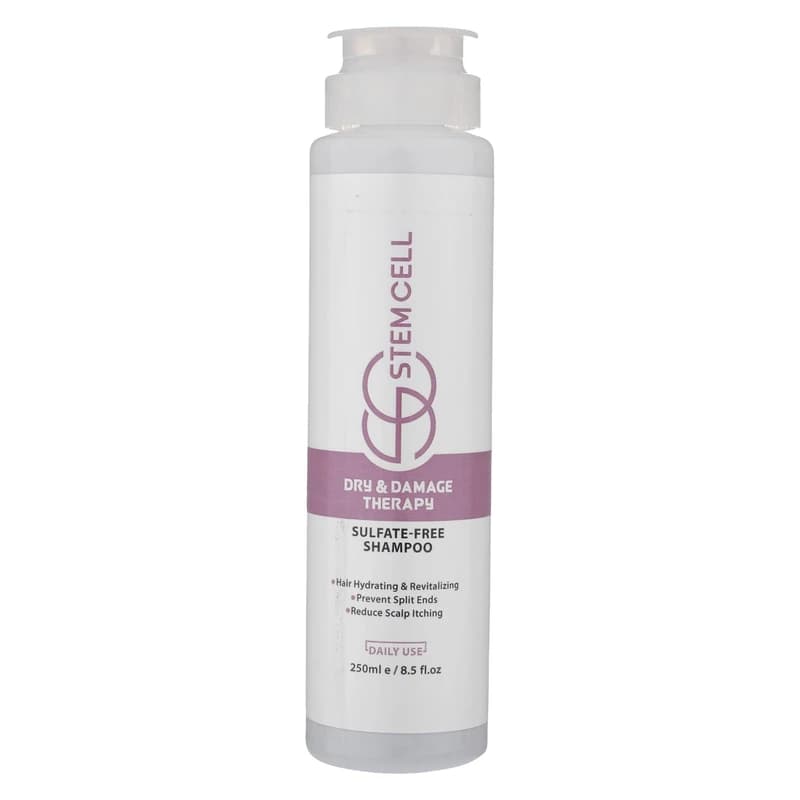 شامپو مو استم سل مدل فاقد سولفات مناسب براي موهای نرمال و خشک حجم 250 ميلی ليتر