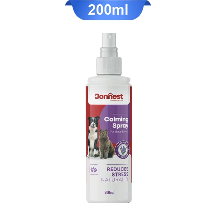 اسپری آرامش بخش گربه و سگ با رایحه گیاه اسطوخودوس حجم 200 میلی لیتر