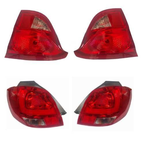 چراغ خطر کوییک سمت چپ و راست روی صندوق و بدنه برند فن آوران بسته بندی 4 عددی