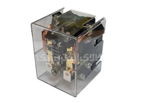 رله قدرت 220 ولت 2 کنتاکت 80 آمپر QIANJI | JQX-62F-2C-220VAC