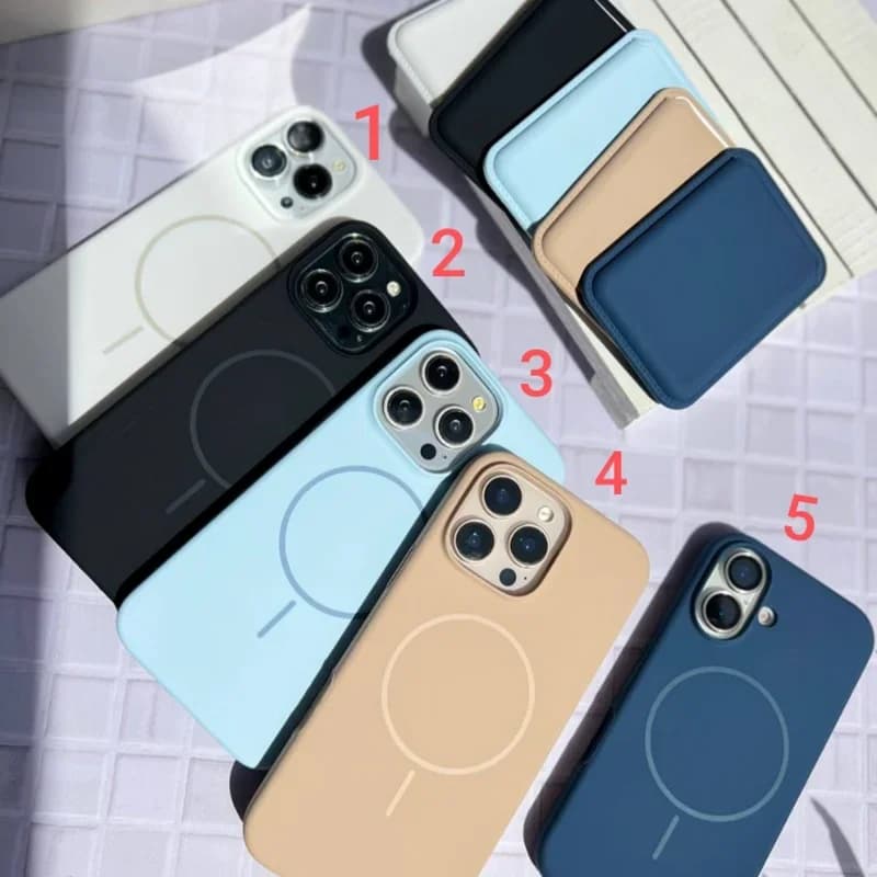 گارد گوشی آیفون سیلیکونی + جاکارتی