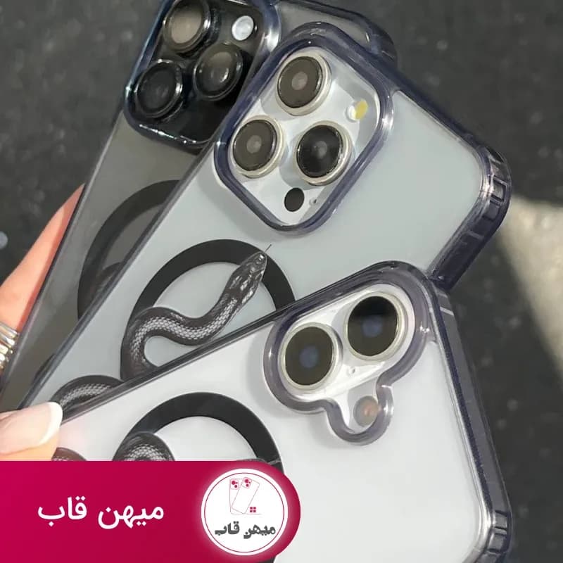 قاب گوشی Snake Black - کد (۱۲۰۳۳۰)