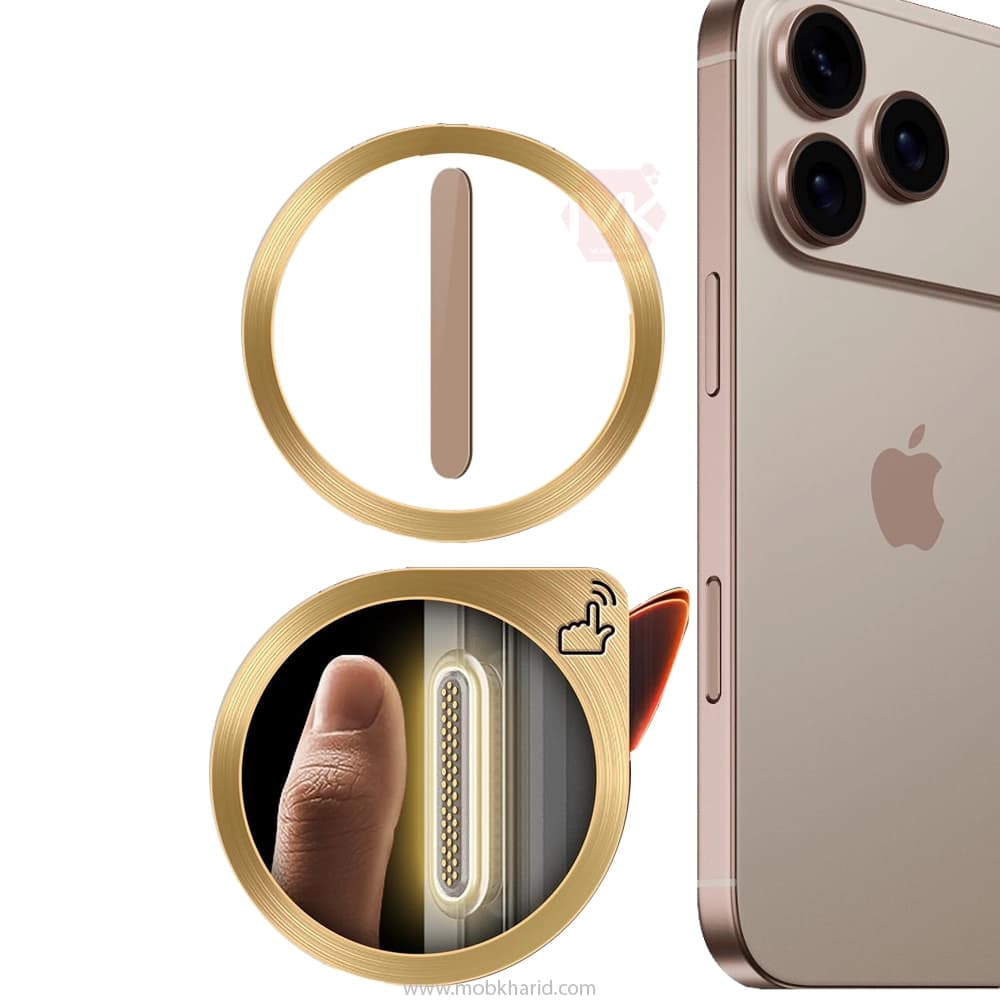 محافظ دکمه شاتر دوربین آیفون Camera Control Button Protector | iphone 17 Pro Max